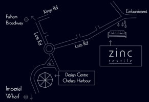 Zinc Showroom Map