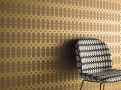 Loopy Link Wallcovering Gold 2