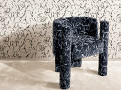 Scribble Wallcovering Amber 1