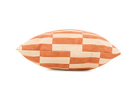 Checkerboard Cushion Terracotta Image 3