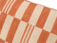 Checkerboard Cushion Terracotta Image 5