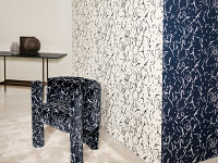 Scribble Wallcovering Monochrome Image 3