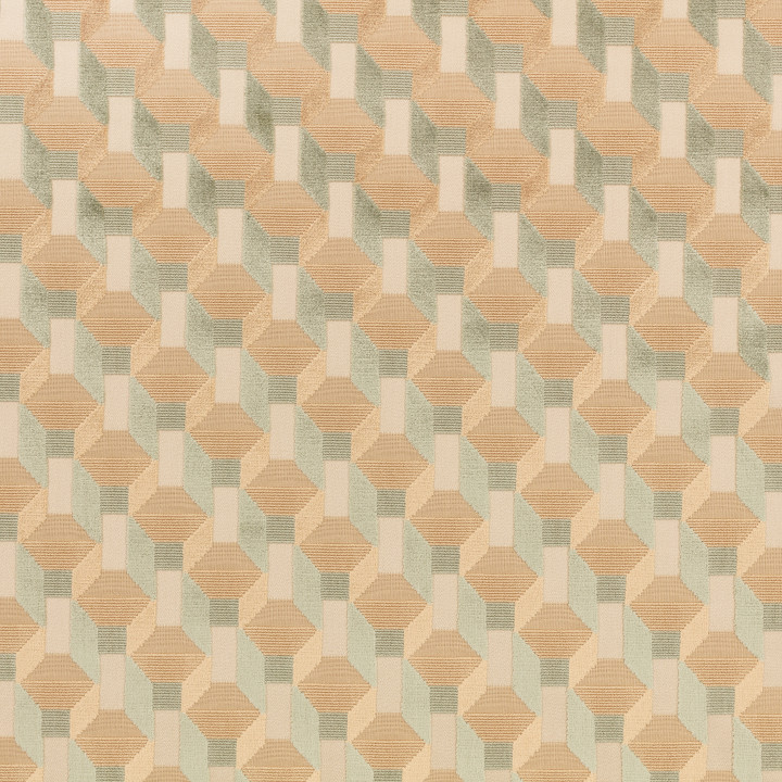 Cubic Pistachio | Formation | Decorative Velvet | Kirkby Design