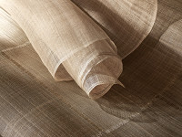 Abacá Patchwork Wallcovering Natural Image 4