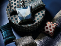 Viridis 60cm x 40cm Cushion Teal Image 3