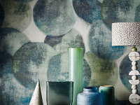 Lune Wallcovering Peacock Image 3