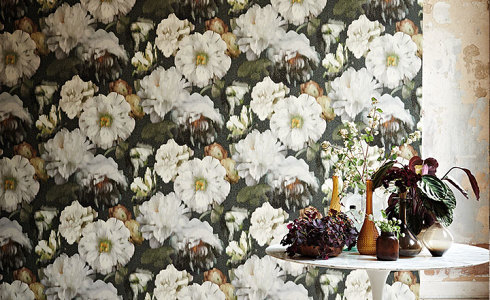 Herbaria Wallcoverings, Carte da parati in vinile con effetti in rilievo