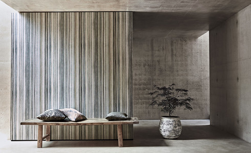 タペストリー India Mizumi Wallcoverings | Black Edition