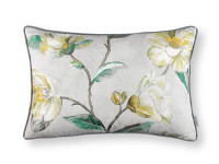 Japonica Embroidery Cushion Cypress Image 2