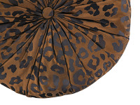 Saskia 40cm x 7cm Circular Cushion Copper Image 4