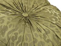 Saskia 40cm x 7cm Circular Cushion Somerset Green Image 5