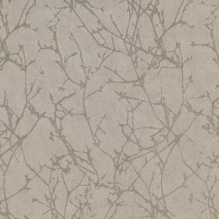 Saphira Wallcovering Nickel | Lomasi Wallcoverings | Non-Woven Wallcovering  | Romo Fabrics