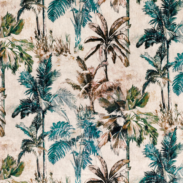 Japura Velvet Amazonite | Japura | Decorative Printed Velvet | Romo Fabrics