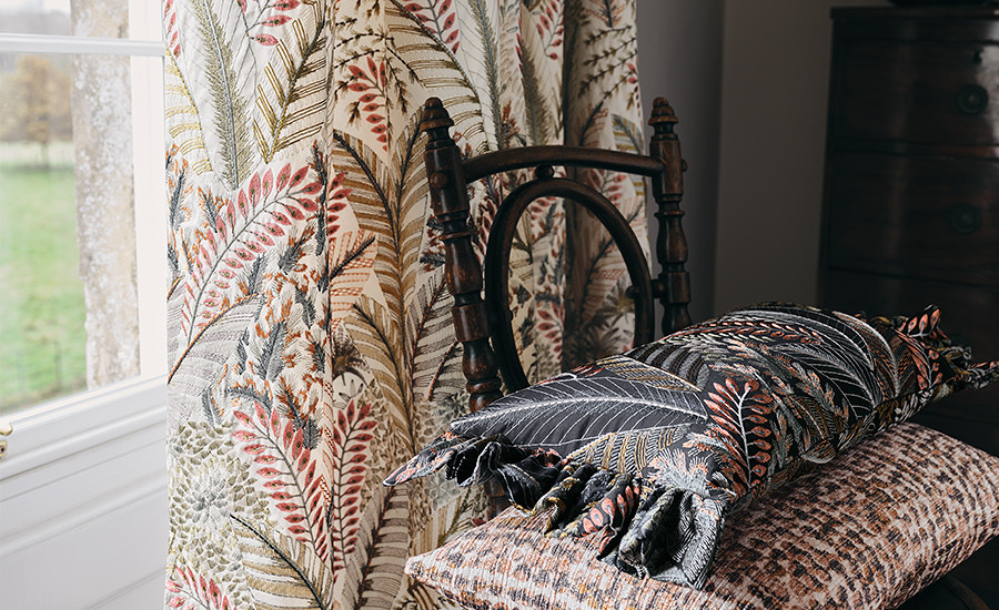 Pluma | Decorative Prints & Embroideries | Romo Fabrics