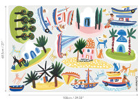 Island Hopping Wall Stickers Image 3