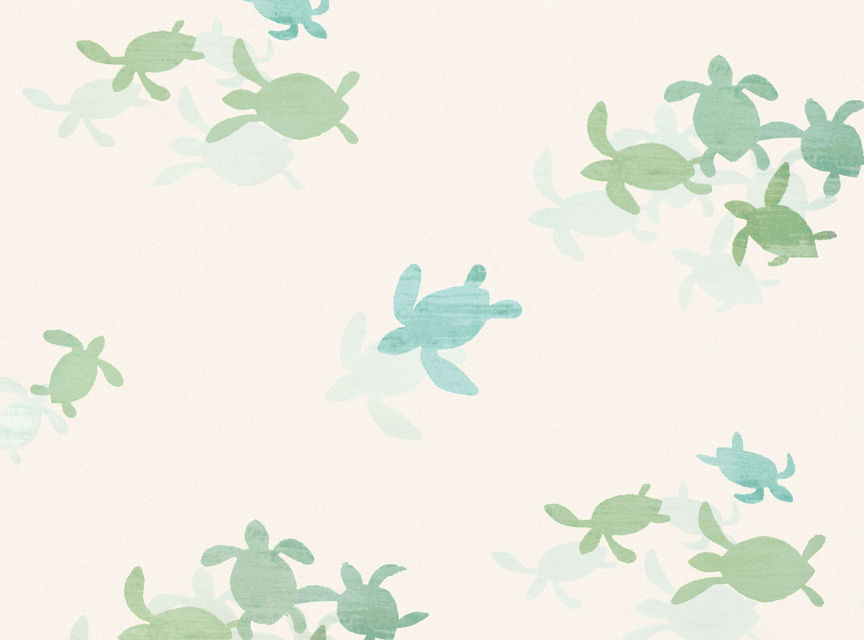 Tiny Turtles Wallcovering | Frann Preston-Gannon | Non-Woven ...