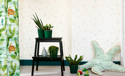 Arriccio Verdigris Wallcovering by Villa Nova Villa Nova  Amersham Designs Villa  Nova