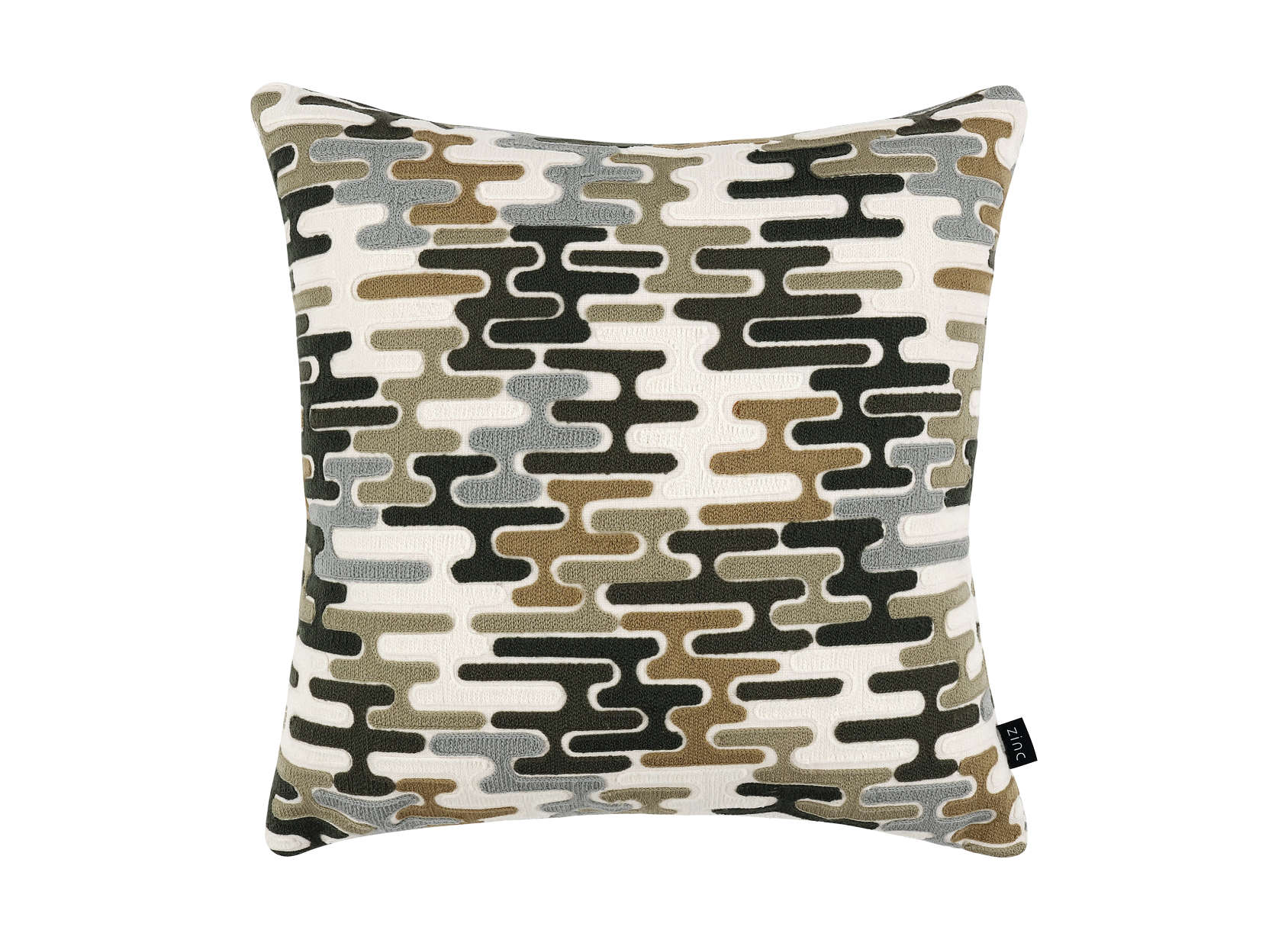 Baldessari 50cm Cushion Mineral New Cushions Zinc Textile