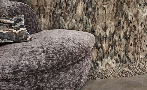 Pantelleria Plains | Textured Weaves | Zinc Textile