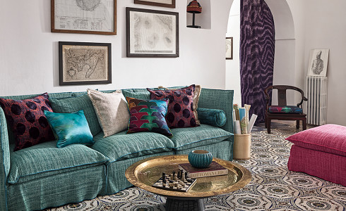 Pantelleria Plains | Textured Weaves | Zinc Textile