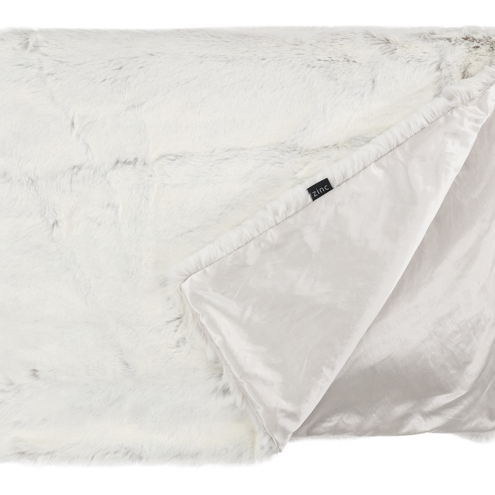Ermine Throw Faux Fur Throws Zinc Textile