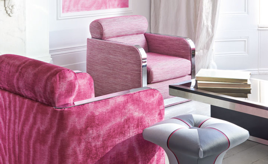 Jacopo Decorative Prints and Weaves Zinc Textile